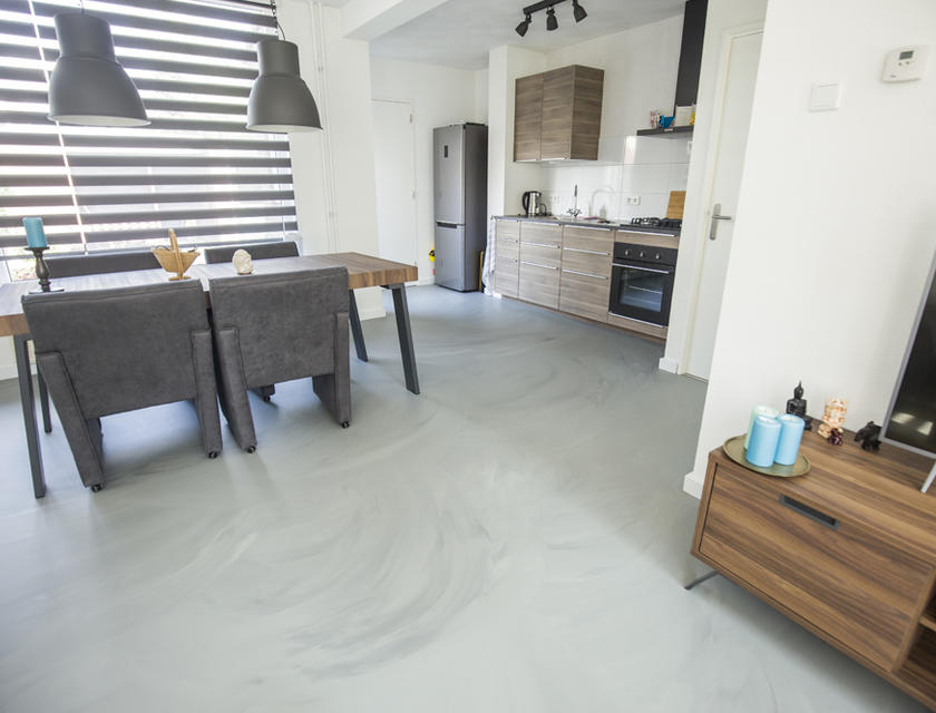 Dezelfde stijl op de vloer?